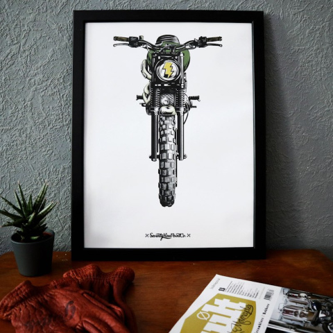 Plakat Scrambler