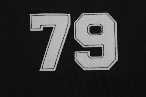 Bejsbolówka Damska 79 Point Oldschool College - Czarno/Szara