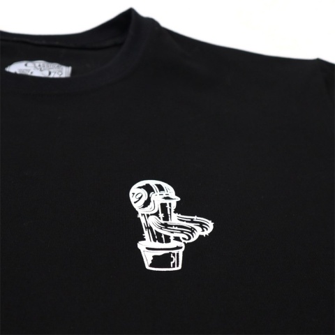 koszulka motocyklowa czarna cactus rider