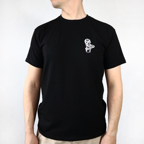 koszulka motocyklowa czarna cactus rider