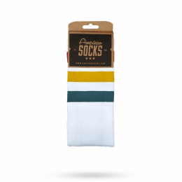 Skarpety American Socks Stifler - Czerwony/Żółty/Niebieski Pasek
