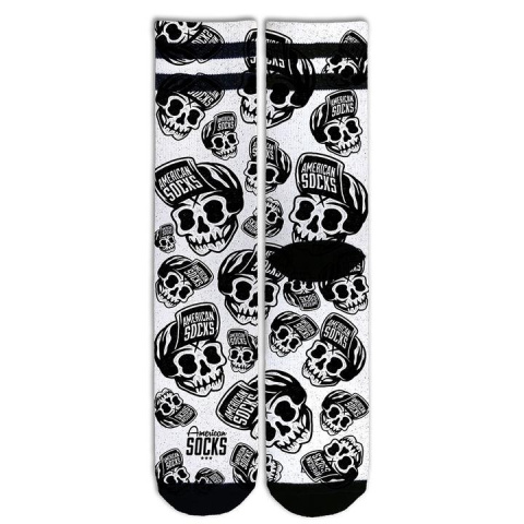 Skarpety American Socks Signature Skater Skull