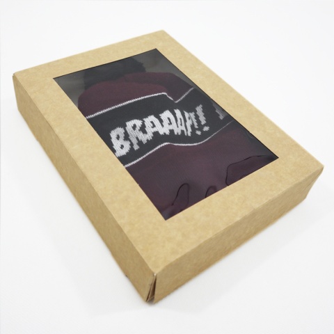 Czapka Zimowa 79 Point Braaap! - Burgundowa