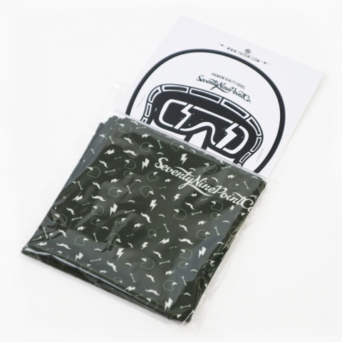 Komin motocyklowy 79 Point Classic Rider Green