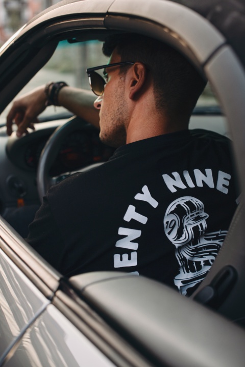 koszulka motocyklowa czarna cactus rider