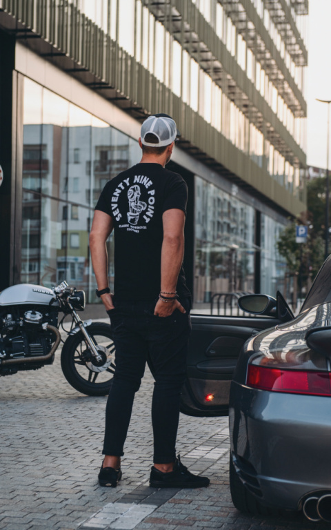 koszulka motocyklowa czarna cactus rider