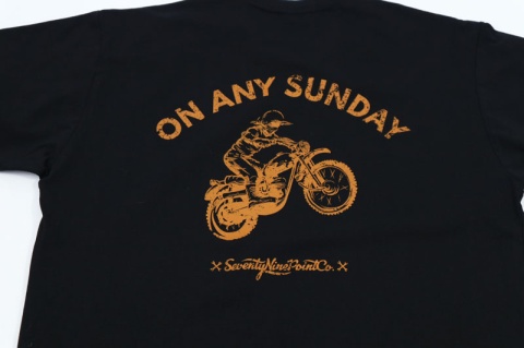 koszulka motocyklowa czarna on any sunday