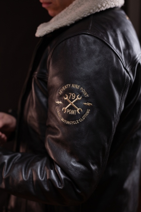 Kurtka skórzana 79 Point Aviator