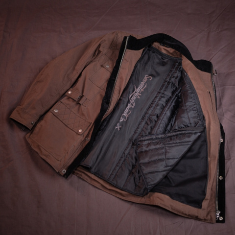 Kurtka tekstylna woskowana 79 Point Walker