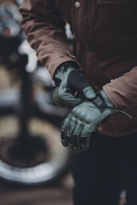 Rękawice motocyklowe Olive Rally