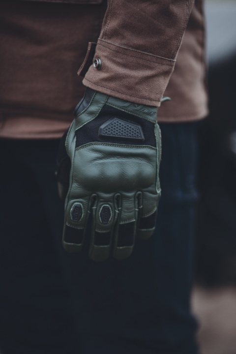 Rękawice motocyklowe Olive Rally