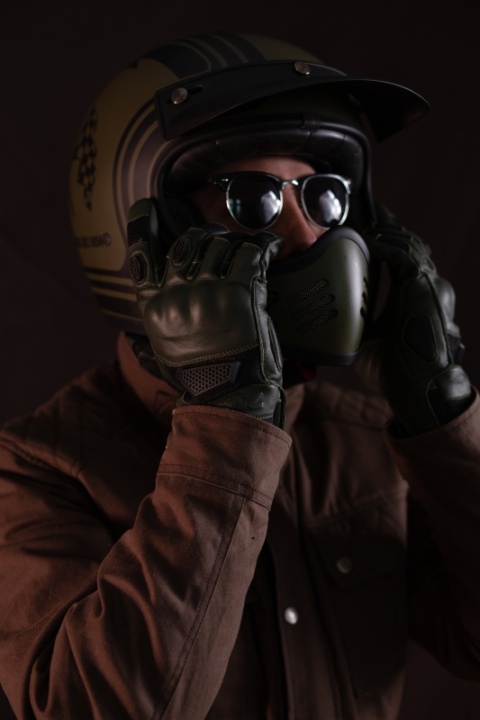 Rękawice motocyklowe Olive Rally