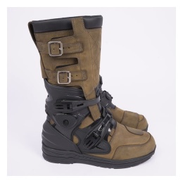 Buty motocyklowe By City Off-Road Botas - Brązowe