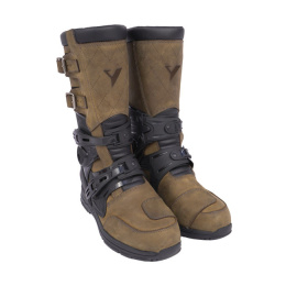 Buty motocyklowe By City Off-Road Botas - Brązowe