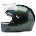 kask motocyklowy vintage biltwell gringo sv metallic sierra green