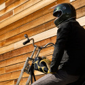 kask motocyklowy vintage biltwell gringo sv metallic sierra green