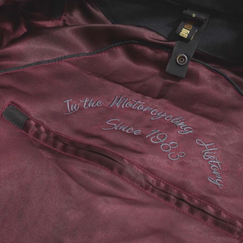 Klasyczna kurtka motocyklowa tekstylna Chester